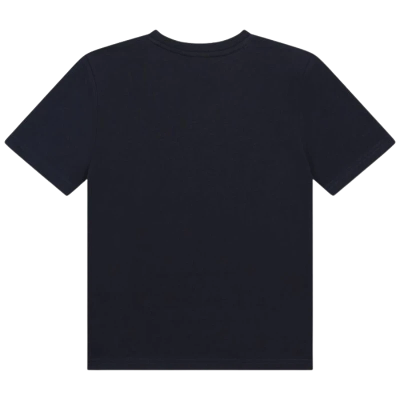 CAMISETA BOSS INFANTIL J25P24 AZUL MARINO