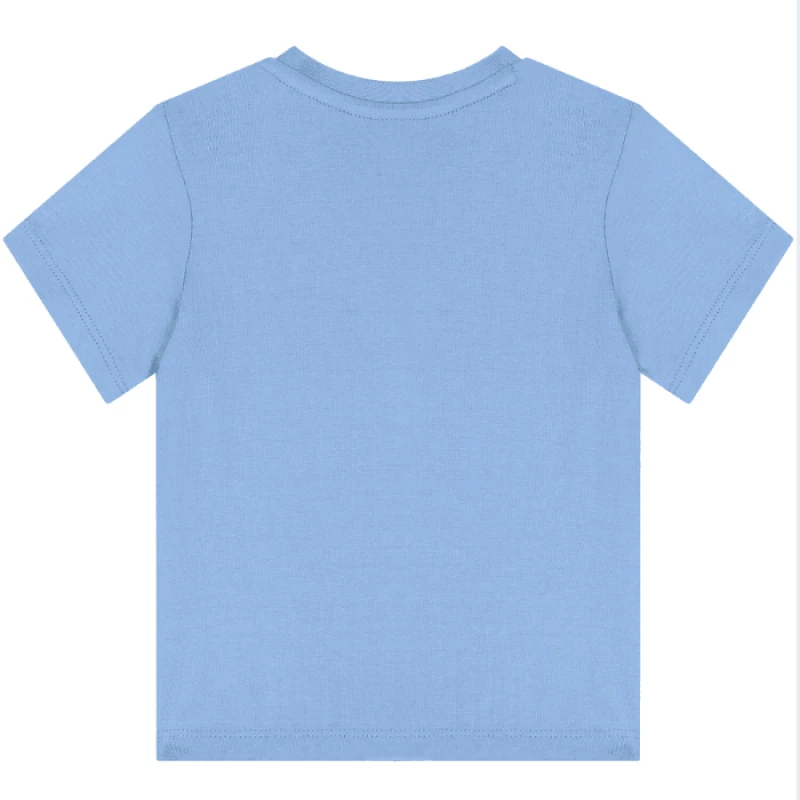 CAMISETA BOSS KIDS J05999 CELESTE