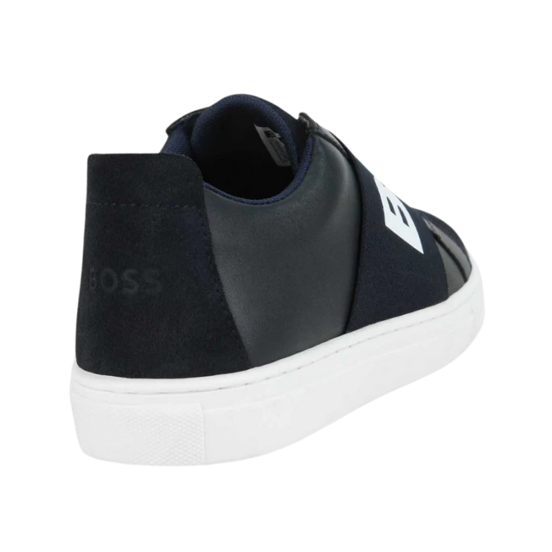 TENIS KIDS BOSS J29348 AZUL MARINO