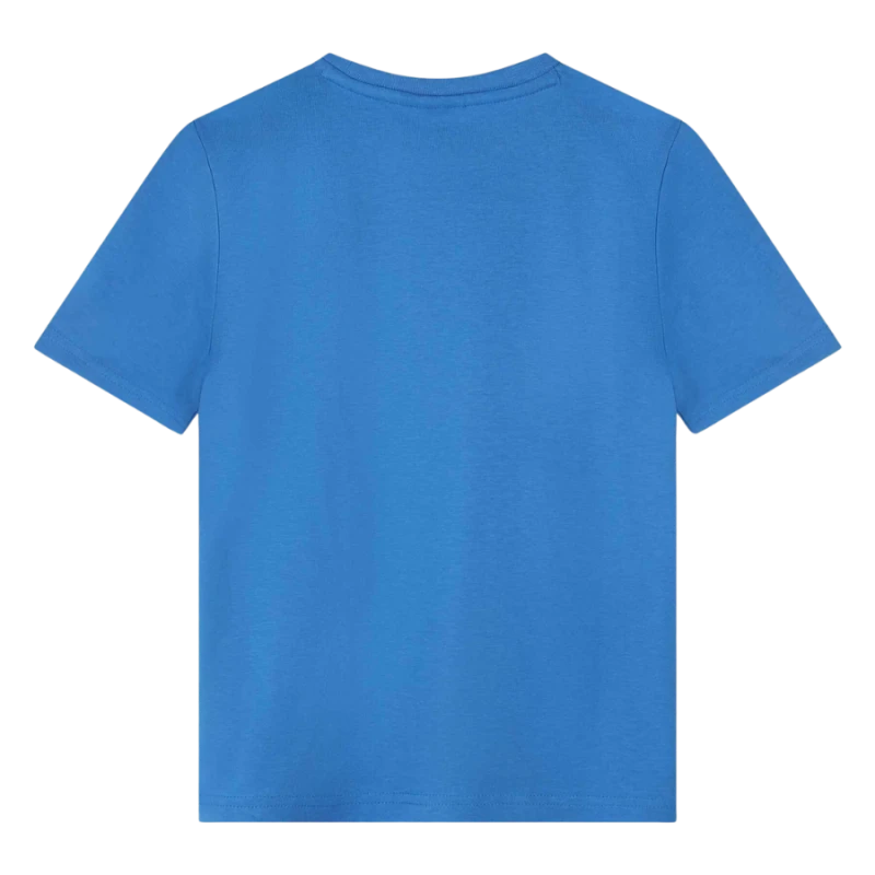 CAMISETA KIDS BOSS J25O65 AZUL
