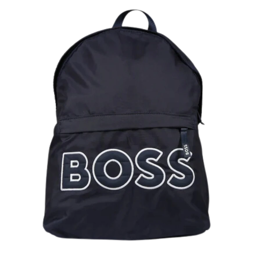 MOCHILA KIDS BOSS J20412 AZUL OSCURO