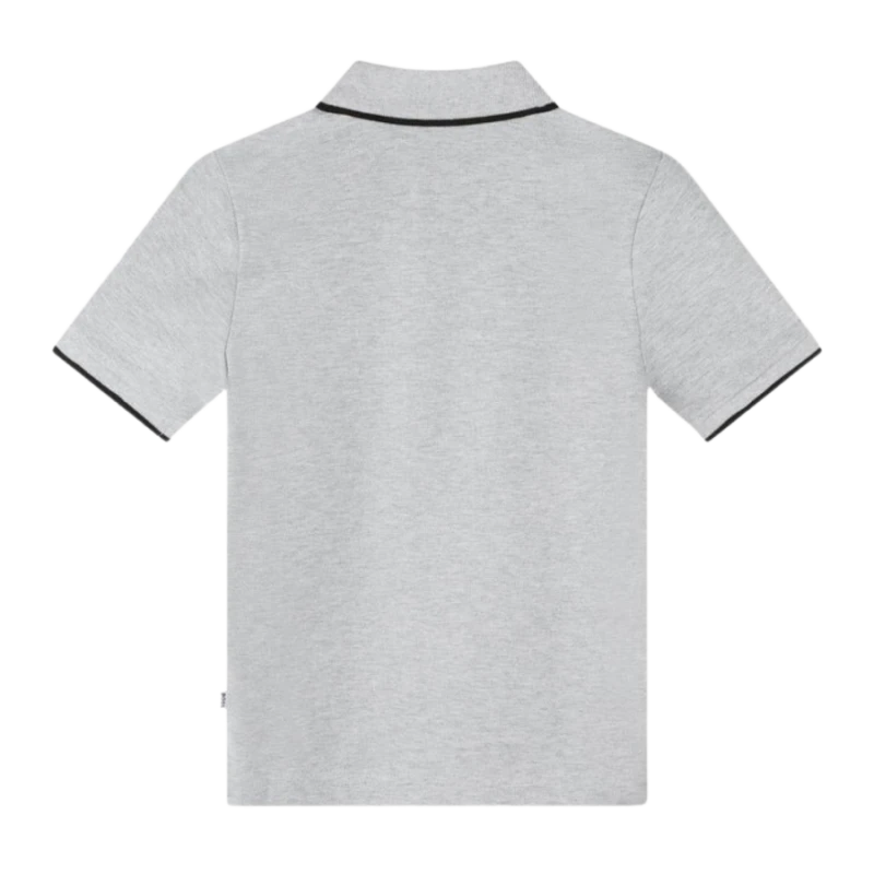 POLO BOSS KIDS J25O89 GRIS