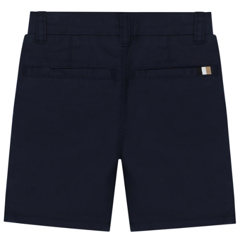 SHORT BOSS INFANTIL J04464 AZUL MARINO