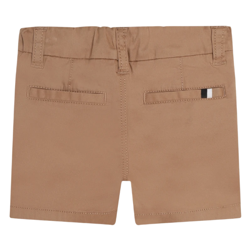 SHORT BOSS INFANTIL J04464 BEIGE