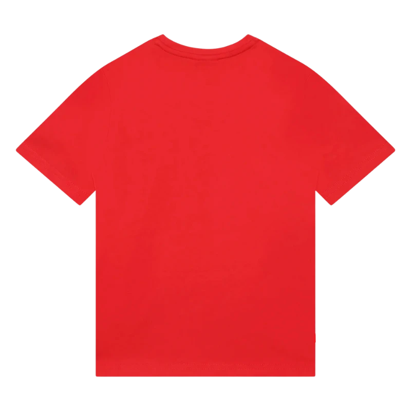 CAMISETA BOSS INFANTIL J25O04 ROJO