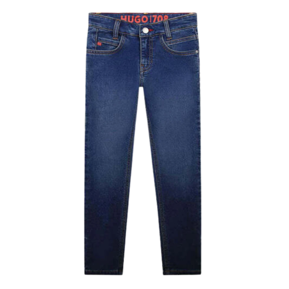 PANTALON HUGO KIDS G24139 AZUL