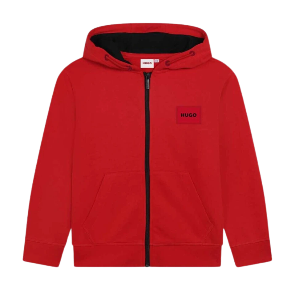 CHAQUETA HUGO KIDS G25123 ROJO