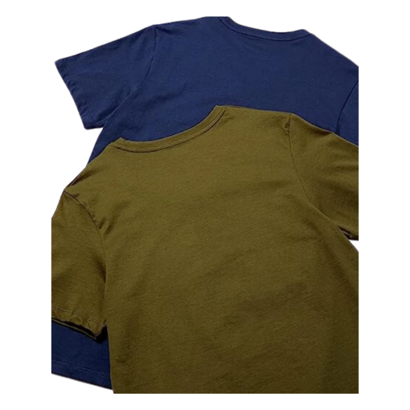 2 CAMISETA UMTEE-MICHAEL DIESEL A054280LDAS AZUL OSCURO/VERDE