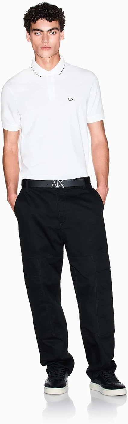 A.X 2 CAMISETA CUELLO C #S *04710/WHITE