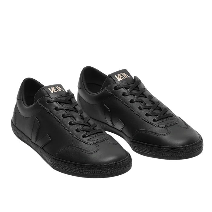 Detail VEJA TENIS NEGRO