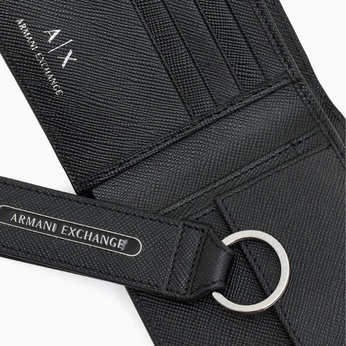 CARTEIRA ARMANI EXCHANGE + CHAVEIRO XM001275
