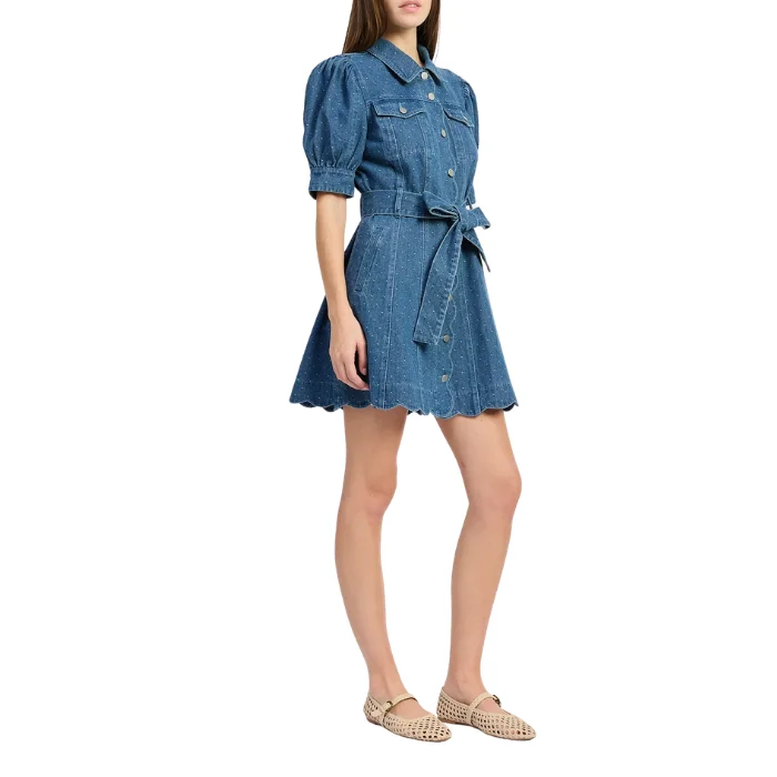 EN SAISON HEIDI DENIM DRESS