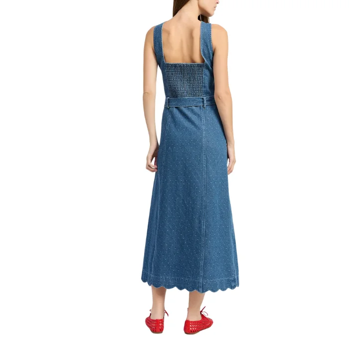 EN SAISON HEIDI DENIM MIDI DRESS IEJ5367D