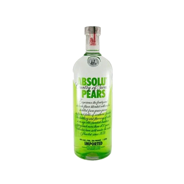 ABSOLUT VODKA 40% #1LT *PEARS