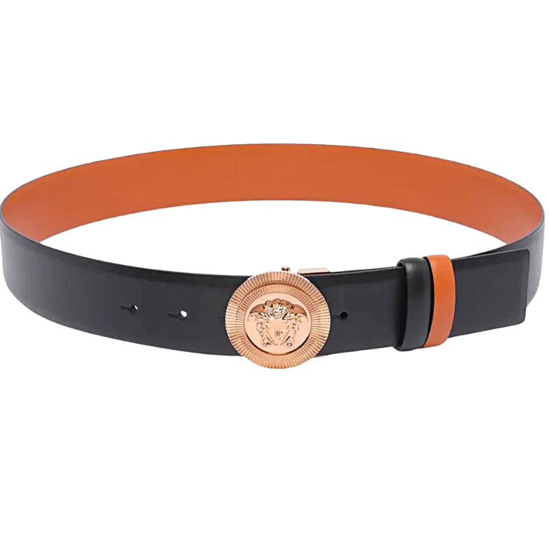 Cinto Versace 1012113DVTPH Preto/Marrom