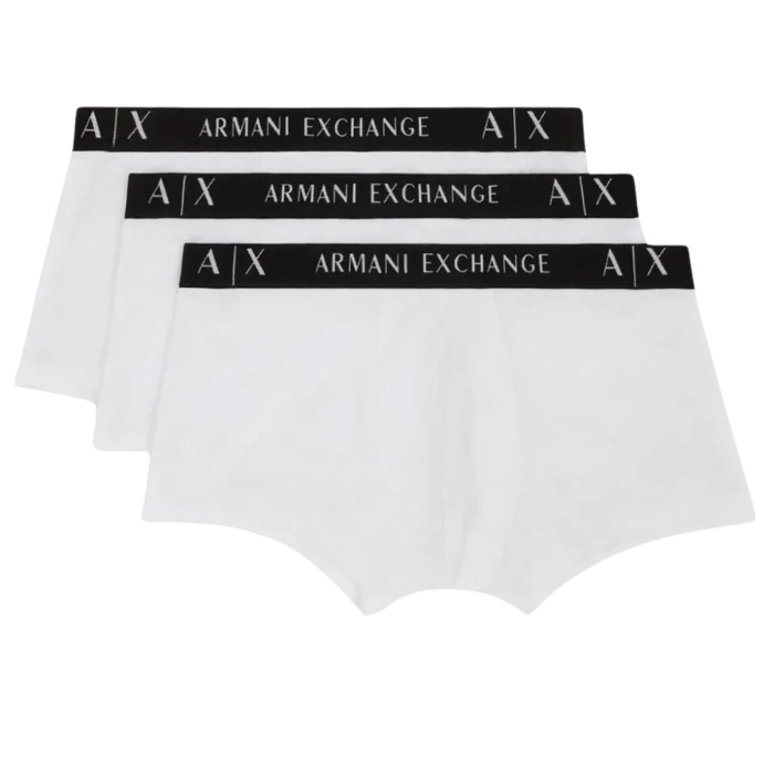 KIT 3 BOXER ARMANI EXCHANGE 957028CC282 BLANCO