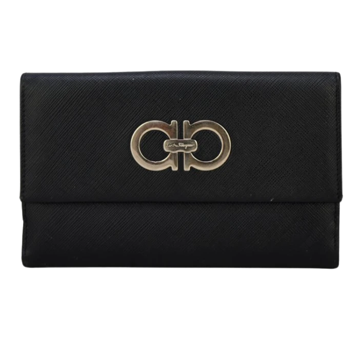 CARTEIRA SALVATORE FERRAGAMO 0455 PRETA