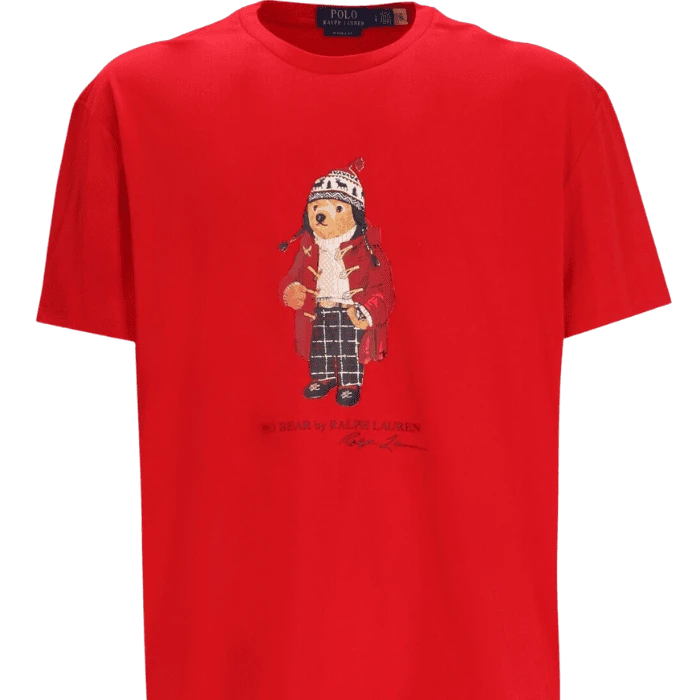 CAMISETA RALPH LAUREN 710854497040 URSO VERMELHO
