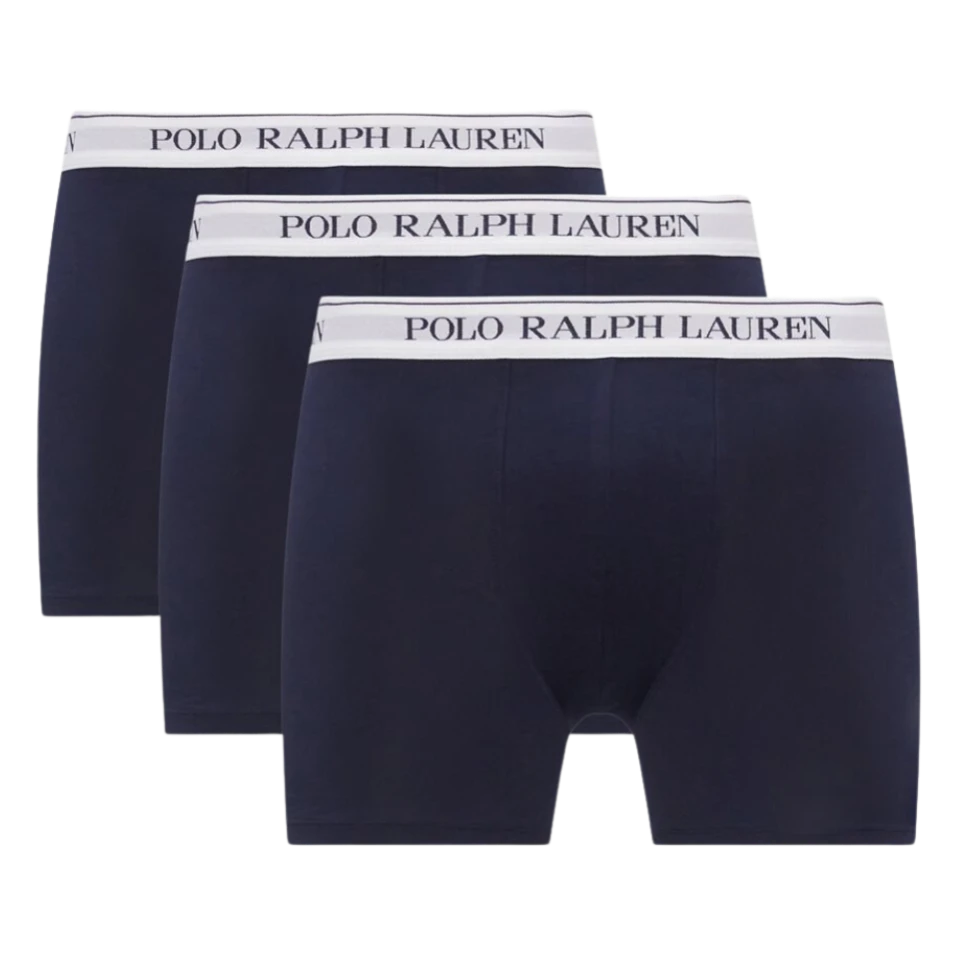R.LAUREN 3 BOXER 714830300035 #S *NAV/WH