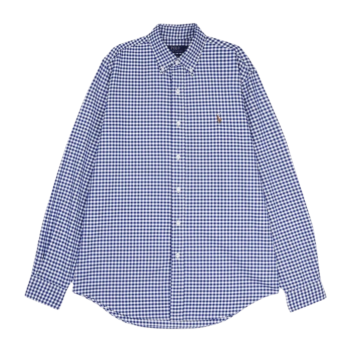 CAMISA RALPH LAUREN 710792041005 AZUL/BRANCA
