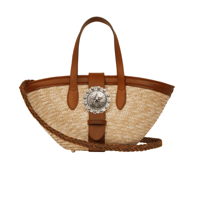 KATE C. BAG PRSKCCOO71 #L *NATURAL/STRAW