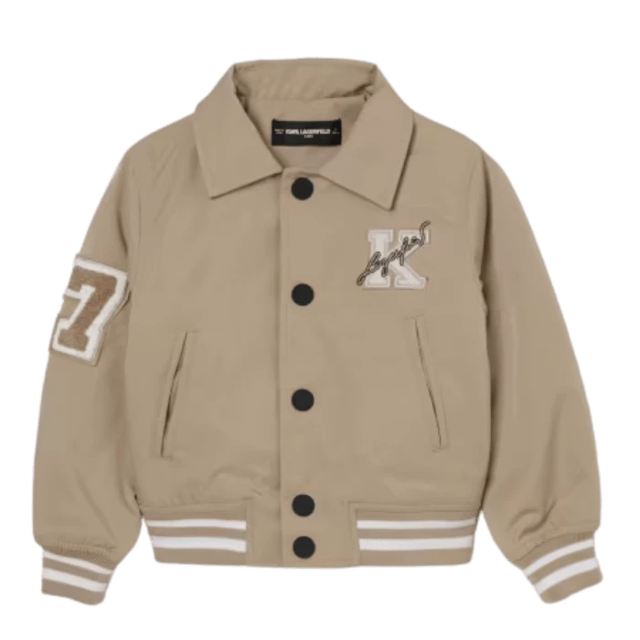 CHAQUETA KARL LAGERFLD KIDS Z30568 BEIGE
