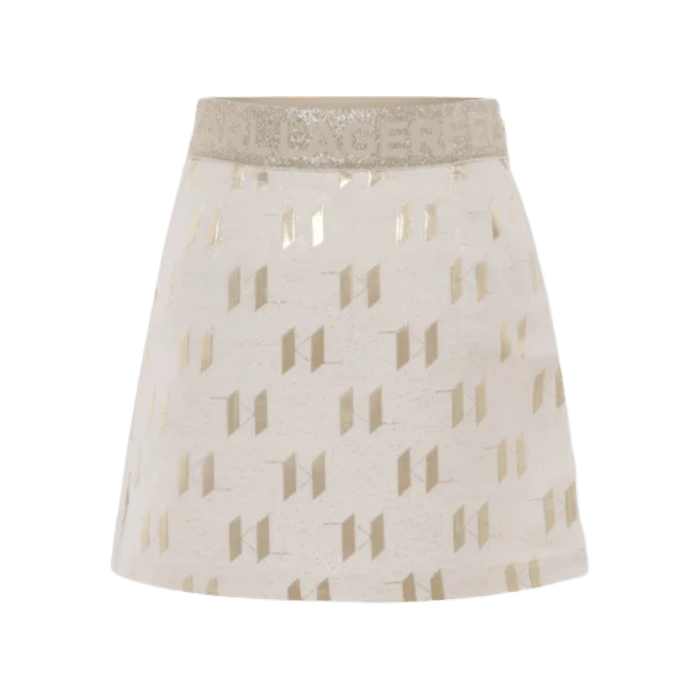 FALDA KARL LAGERFELD KIDS Z30584 BEIGE