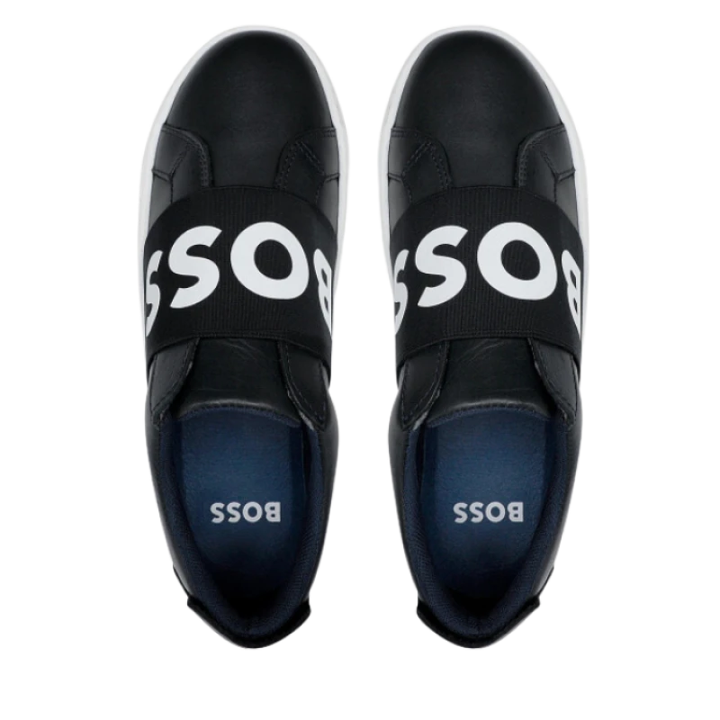 TENIS BOSS INFANTIL J29299 AZUL MARINO