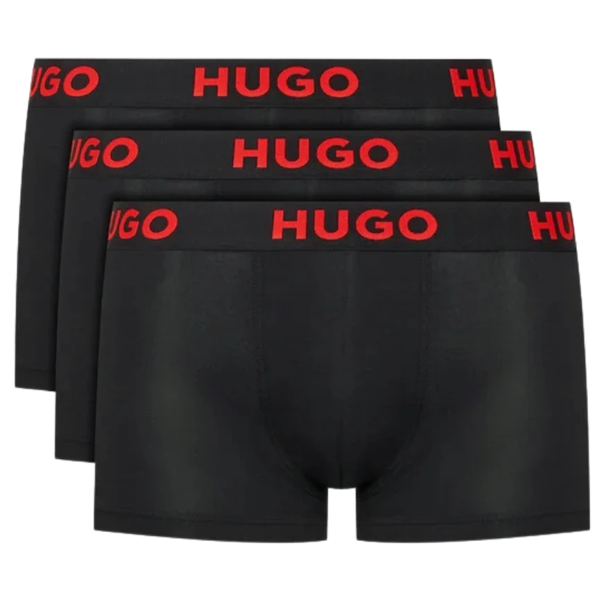3 BOXER HUGO 50496723 NEGRO