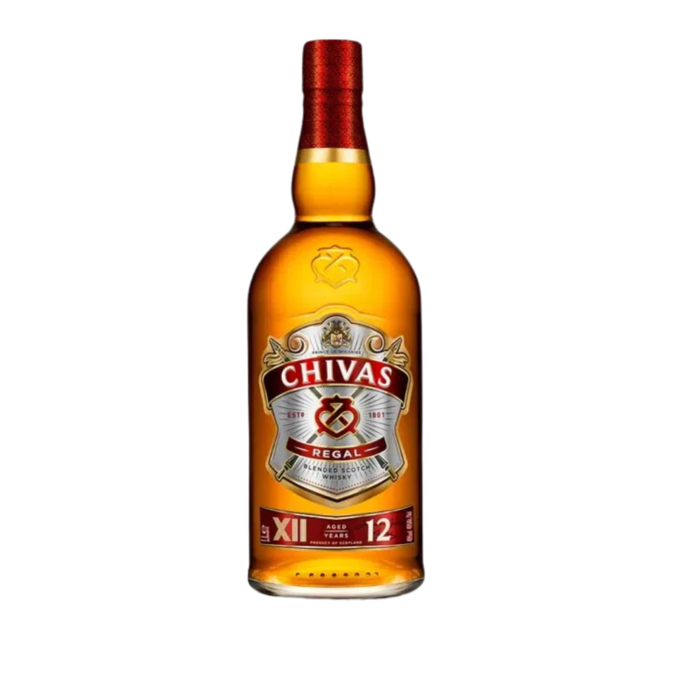 WHISKY CHIVAS REGAL DOCE AÑOS