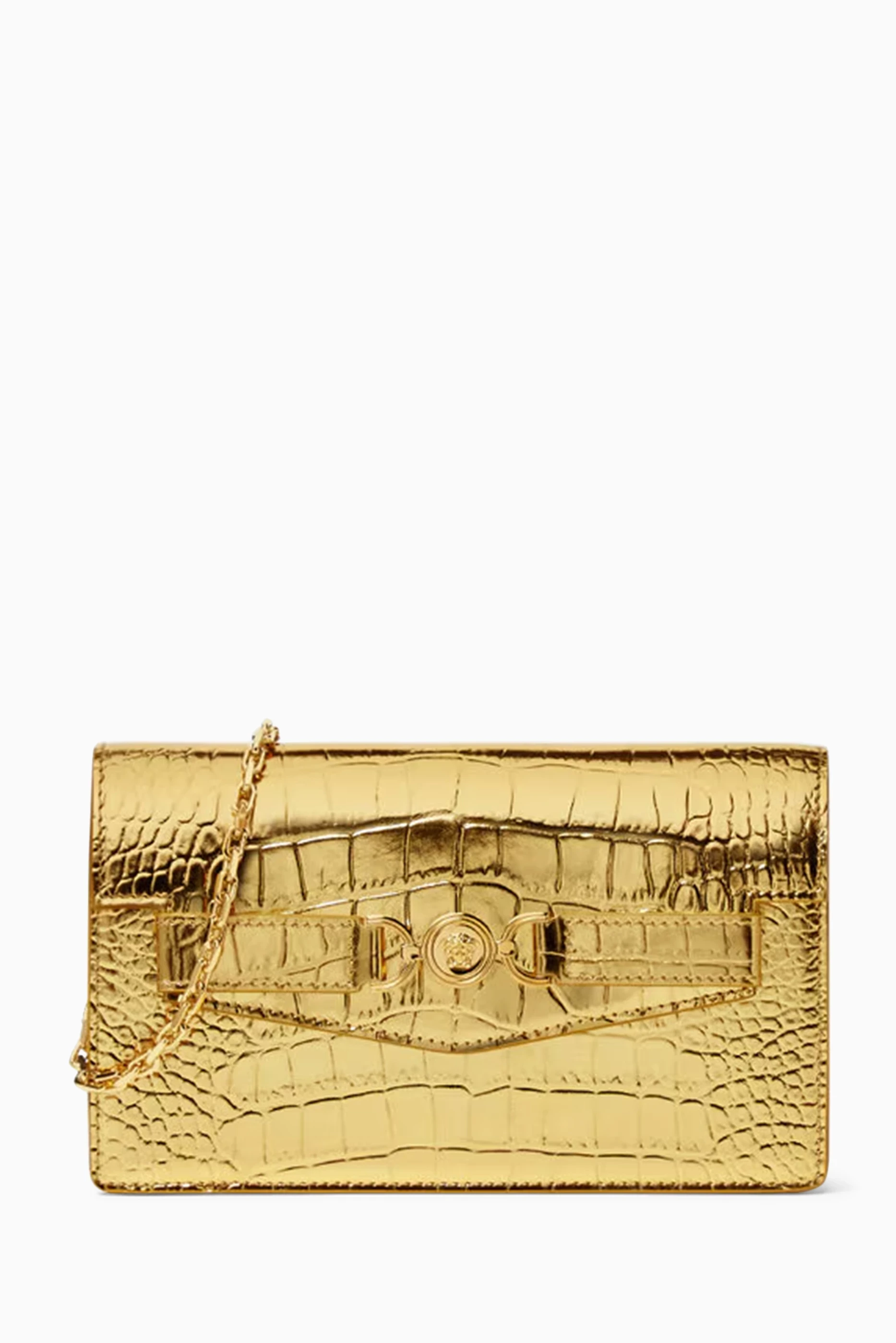 VERSACE BILLETERA+CADENA 1020075 *1X00V