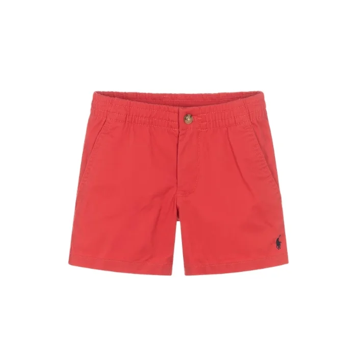 R.LAUREN SHORT 323936096003 #L *RED