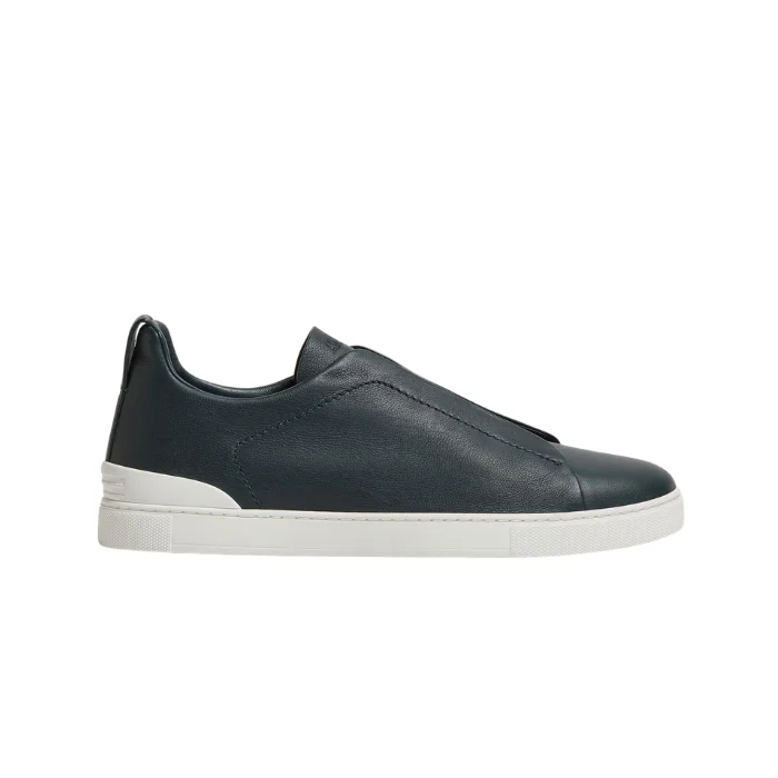 ZEGNA TENIS VERDE OSCURO