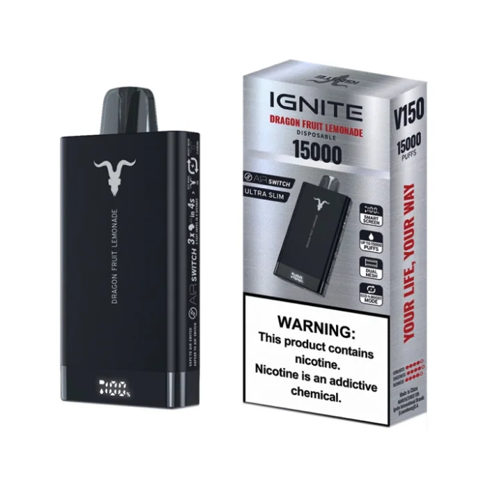 IGNITE V150 #15000 *DRAGON FRUIT LEMONAD
