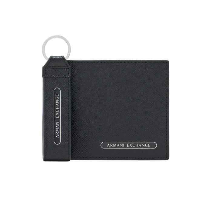 CARTEIRA ARMANI EXCHANGE + CHAVEIRO XM001275
