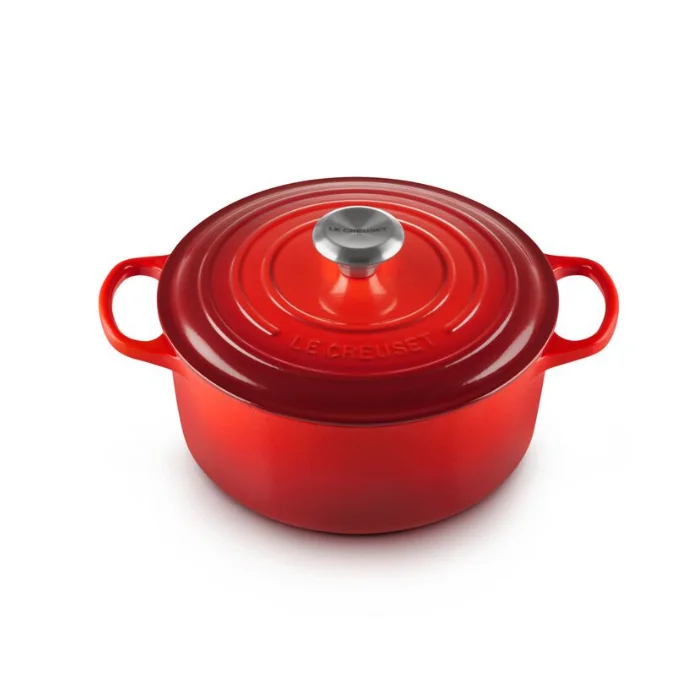 PANELA REDONDA SIGNATURE LE CREUSET CERISE