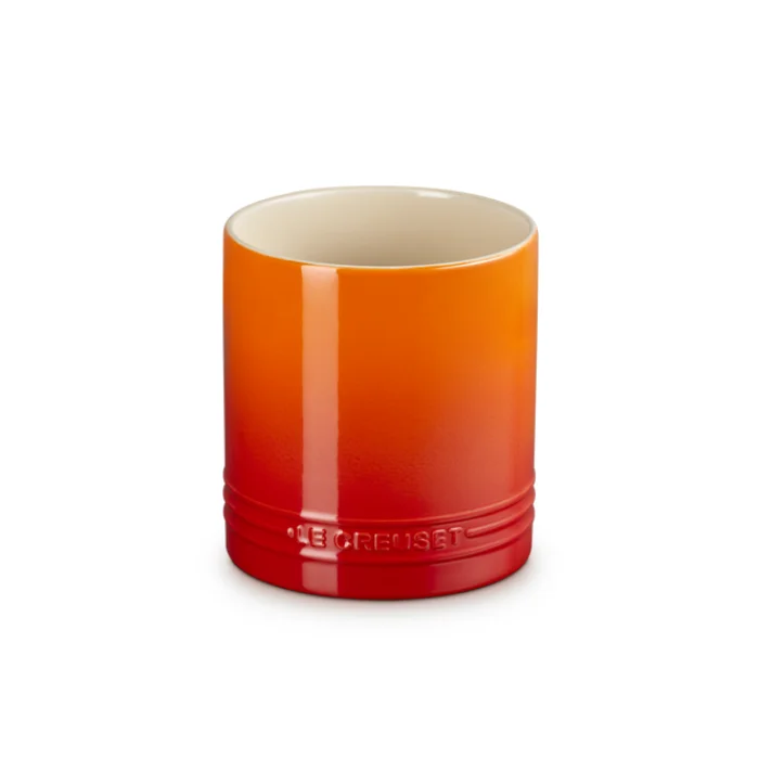 LE CREUSET PORTA-UTENSÍLIOS SIGNATURE EM CERÂMICA