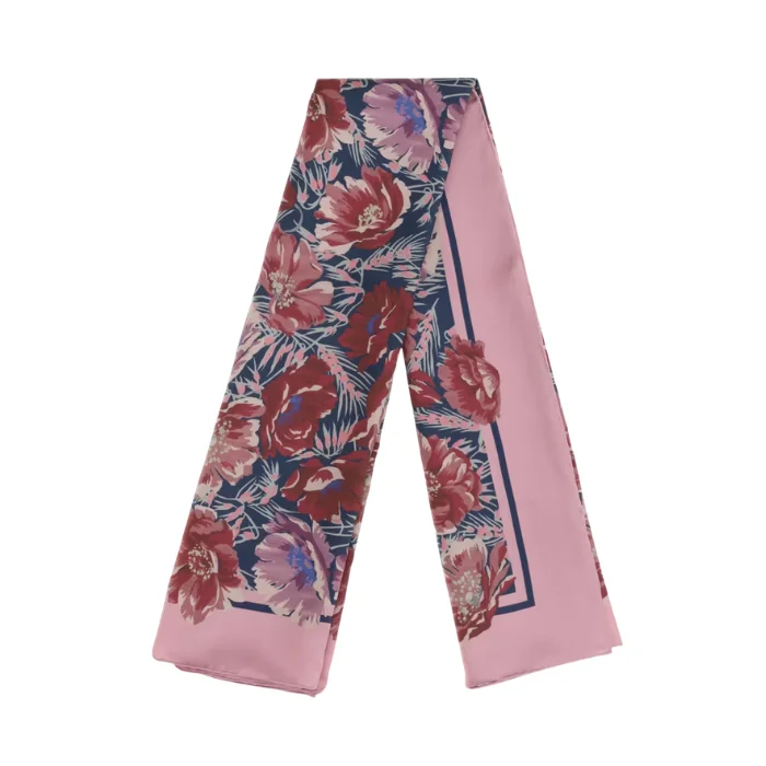VALENTINO GARAVANI FOULARD DE SEDA APRÈS L'HIVER - POPPIES EI114ZEN